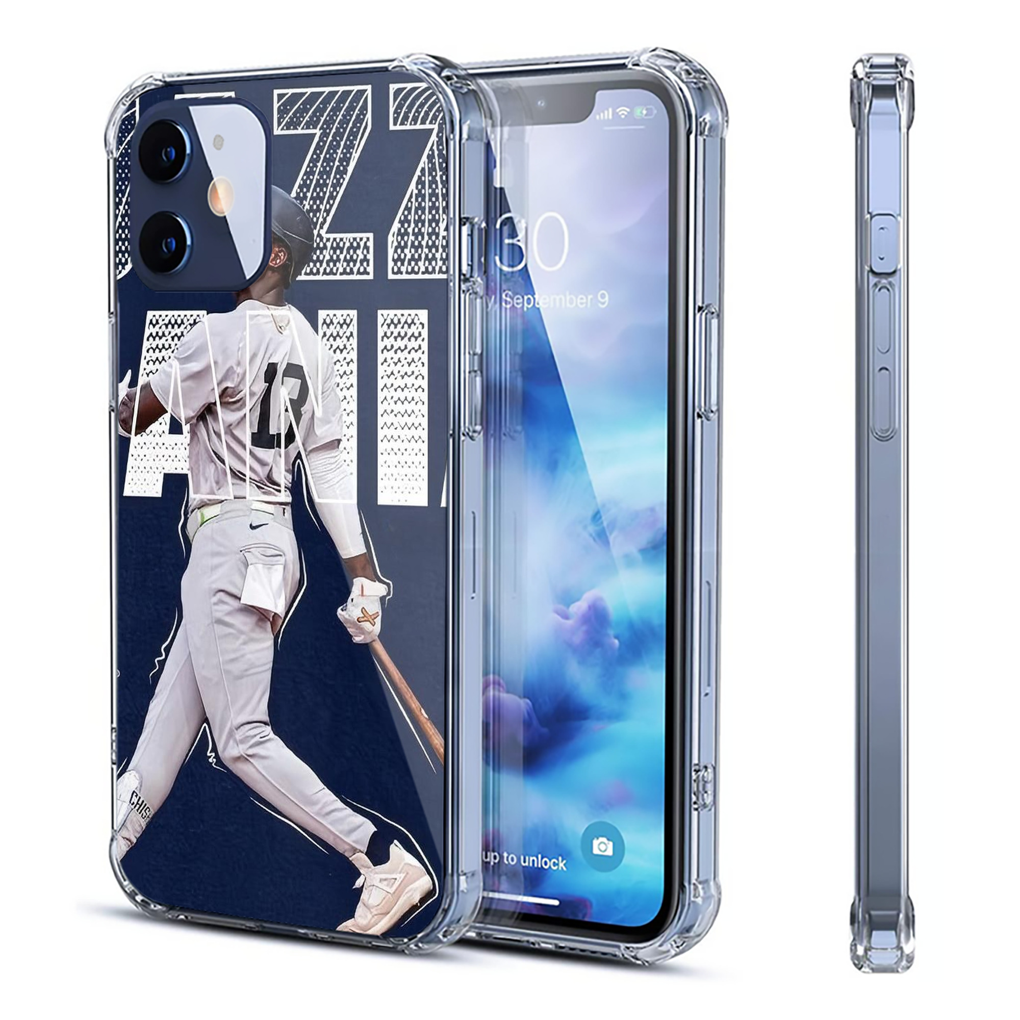 Jazz Chisholm Jr. 51 Clear IPhone 12 Case – Soft TPU With UV Print – Enhanced Drop Protection, Precise Fit, Anti-Fingerprint, Customizable Design, Scratch-Resistant, Yellow-Resistant